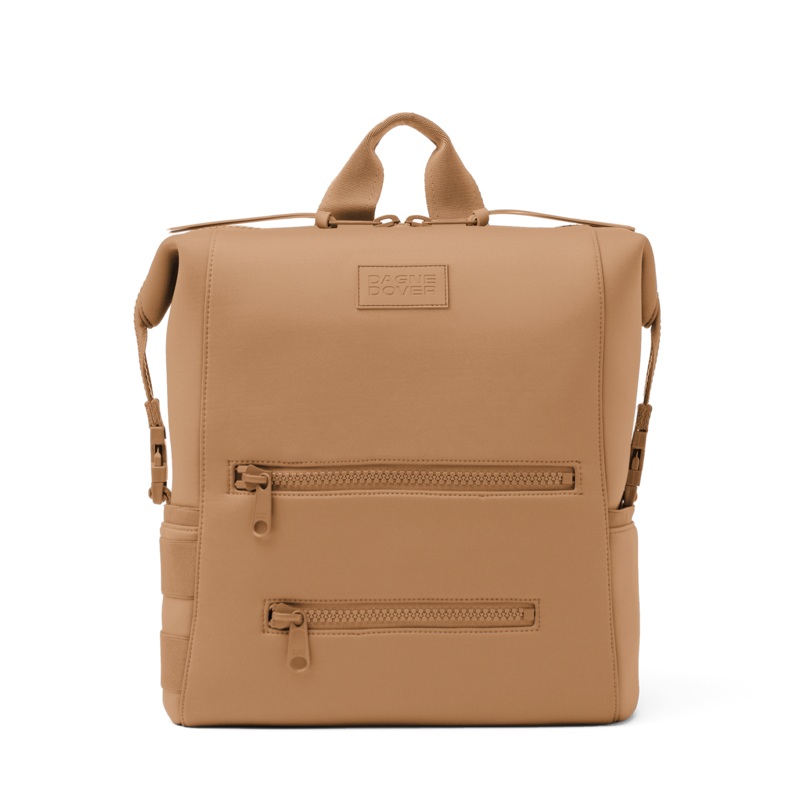 Indi Diaper Backpack in Camel, Large