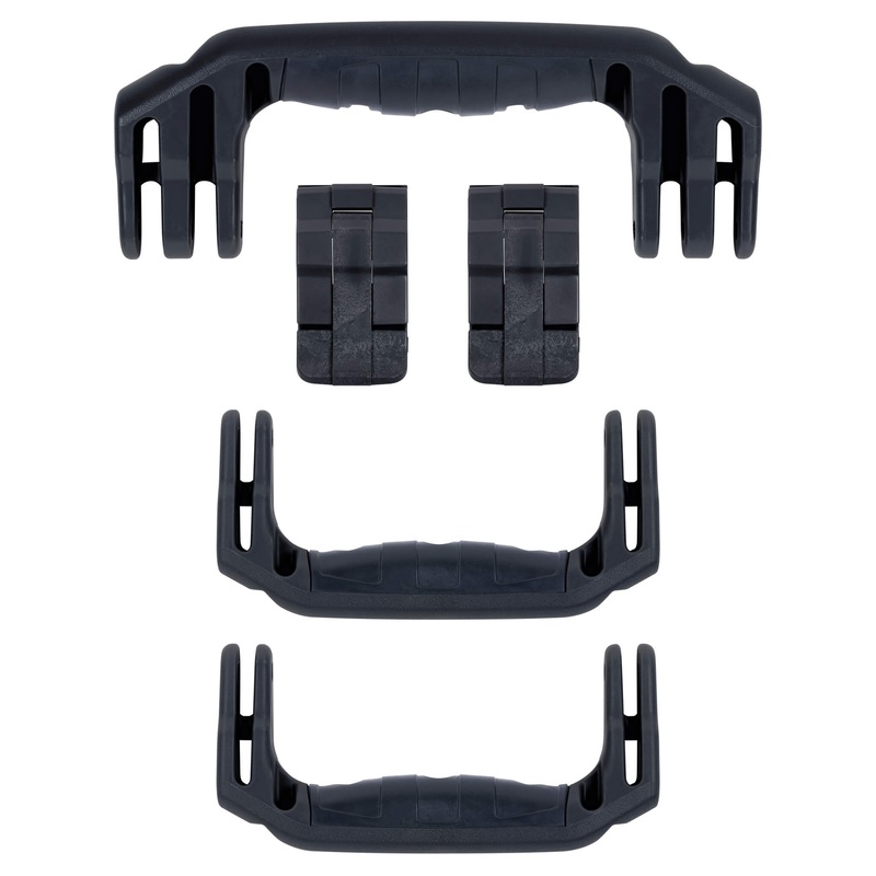 Pelican 1460 Replacement Handles & Latches, Black (Set of 3 Handles, 2 Latches)