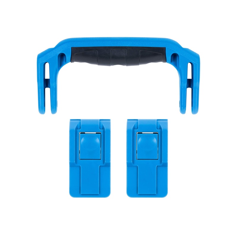 Pelican 1506 Air Replacement Handle & Latches, Blue (Set of 1 Handle, 2 Latches)