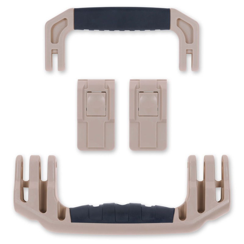Pelican 1535 Air Replacement Handles & Latches Set - Desert Tan