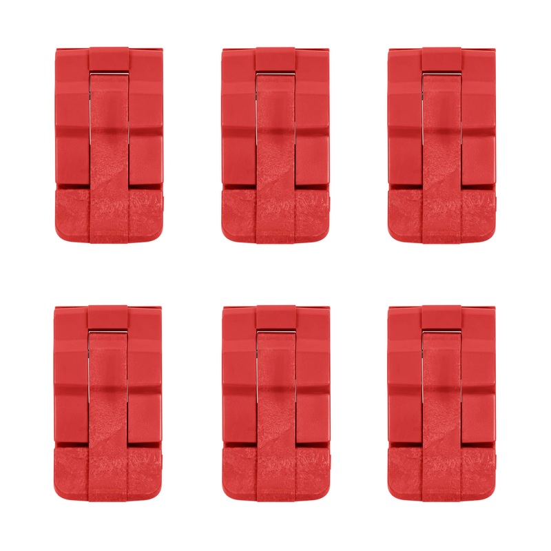 Pelican 1640 Replacement Latches, Red (Set of 6)