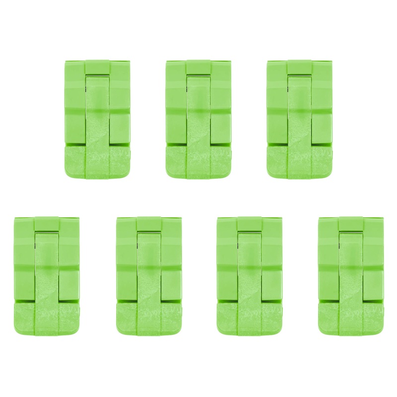 Pelican 1660 Replacement Latches, Lime Green (Set of 7)