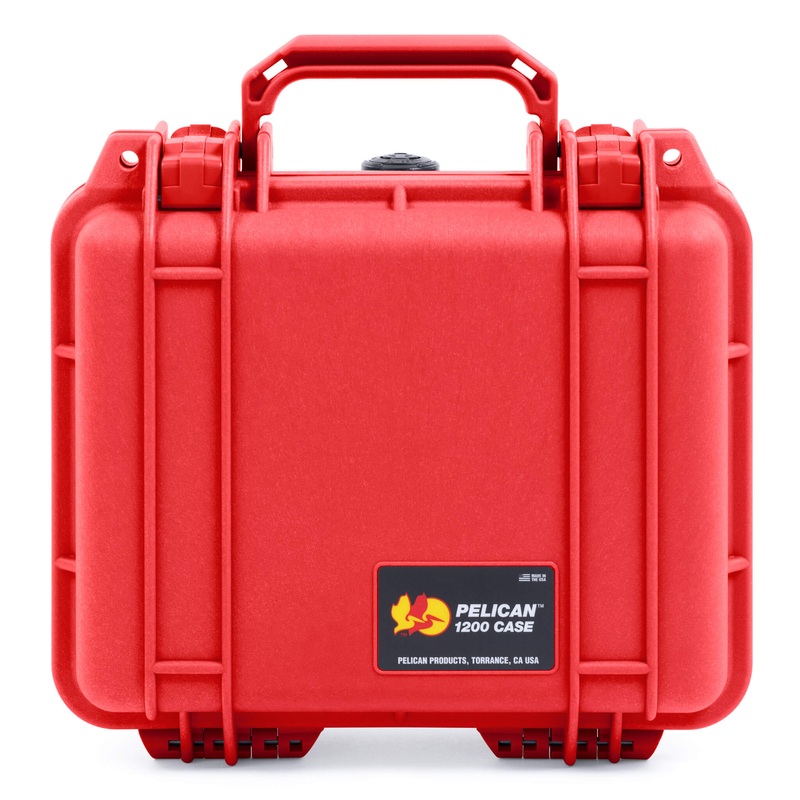 Pelican 1200 Case, Red