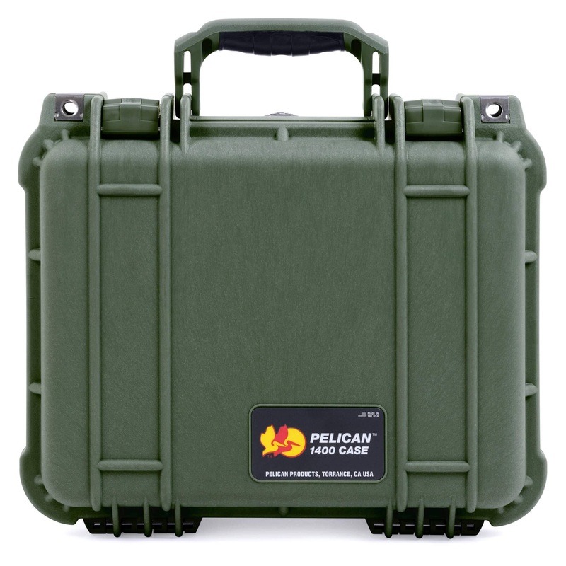 Pelican 1400 Case, OD Green