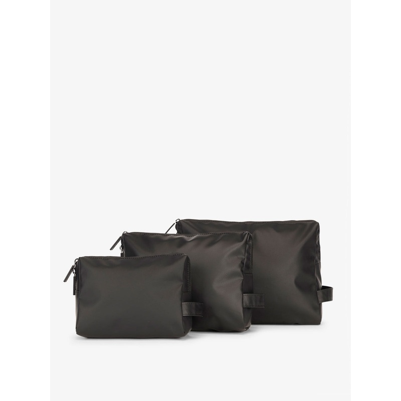 Water Resistant Zippered Pouch Set (3 Pieces)