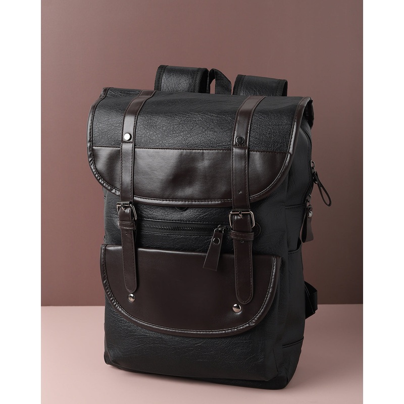 Noir Navigator Black Backpack