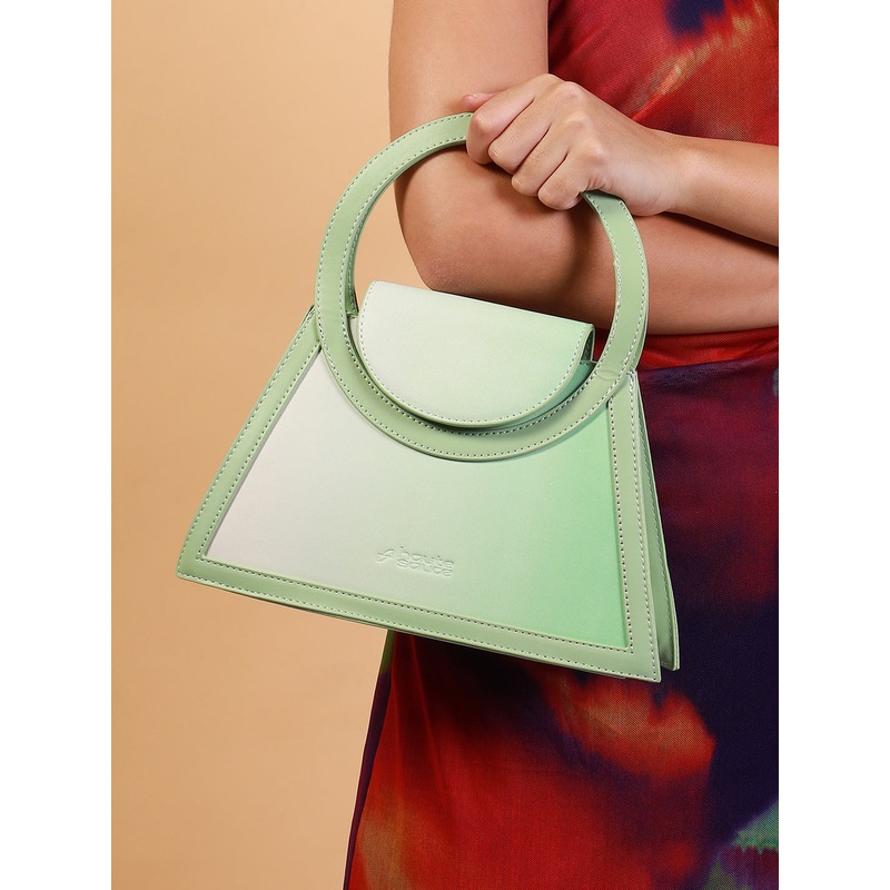The Aureola Hand Bag - Mint Green