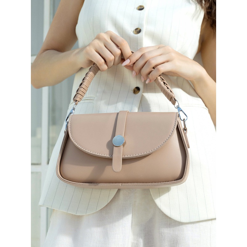 The Duske Hand Bag - Sand Beige
