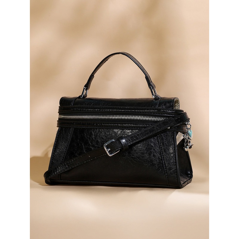 The Epistola Hand Bag - Onyx Black