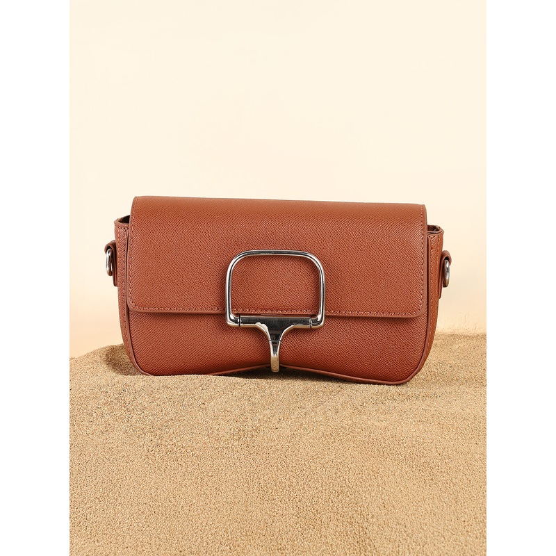 The Sivella Sling Bag - Russet Brown