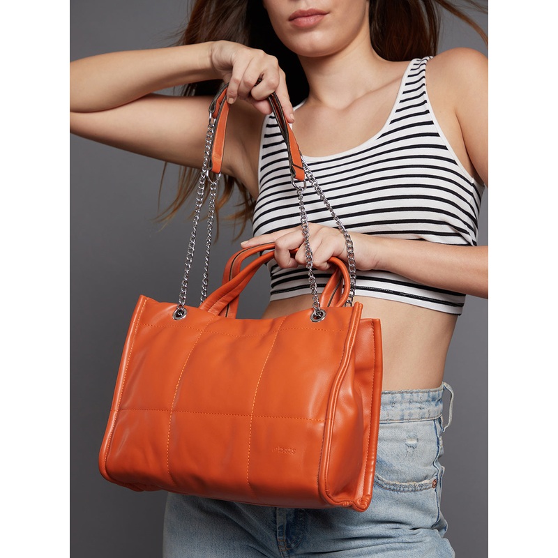 Quilted Queen'S Crown Tote Bag