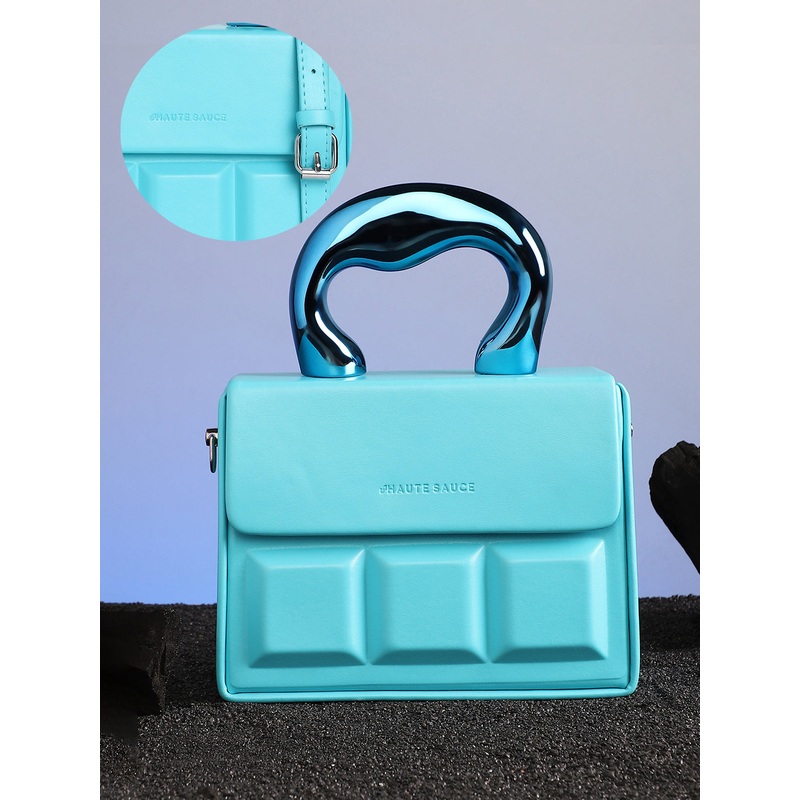 The Caldera Boxed Hand Bag - Sky Blue