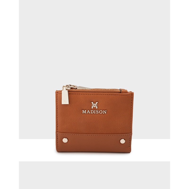 Arabella Small Double Zip Pocket Wallet