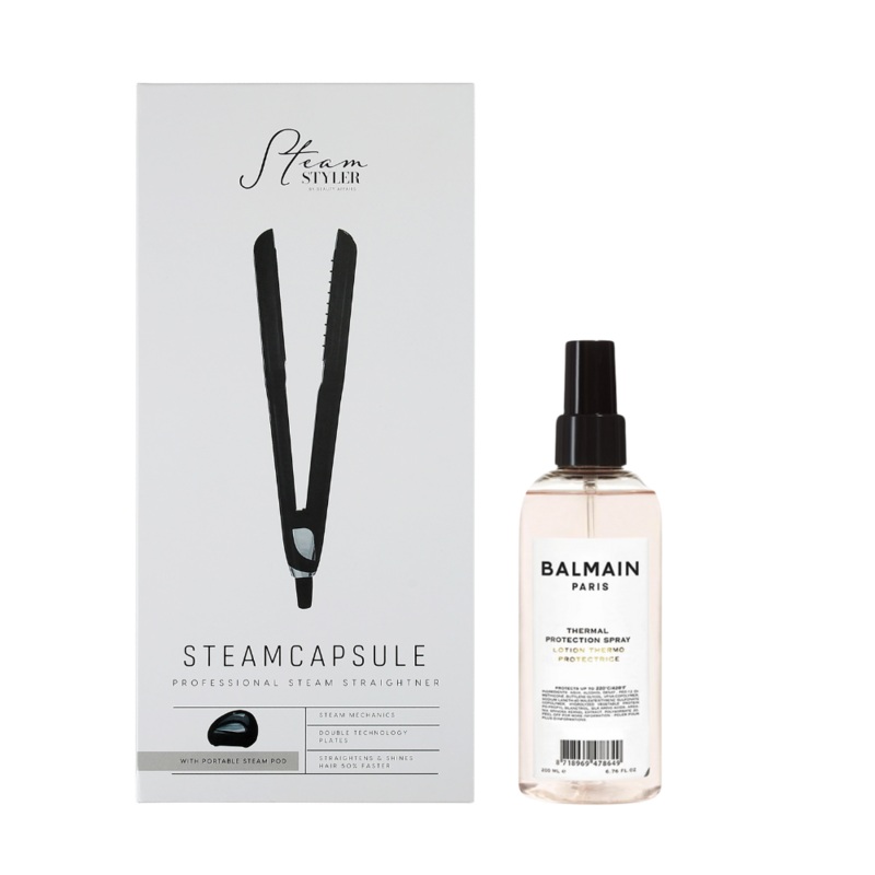 Steam Styler  & Balmain Thermal Protection Spray