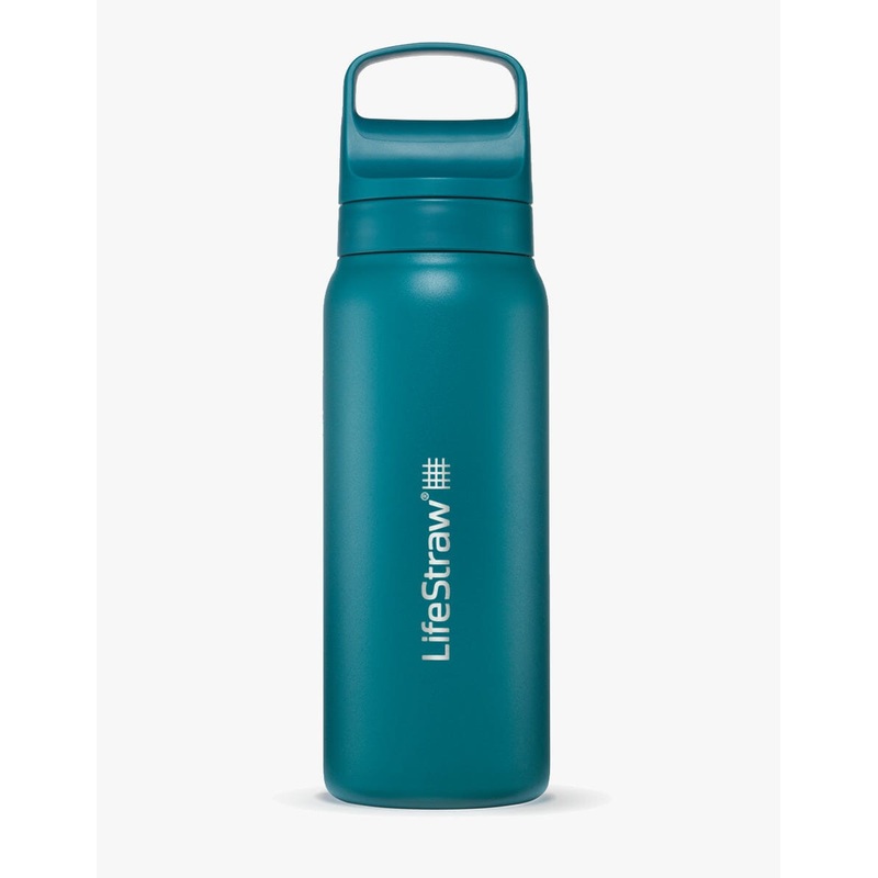 Life Straw - GO 2.0 Stainless steel 700ml Water bottle - Laguna Teal