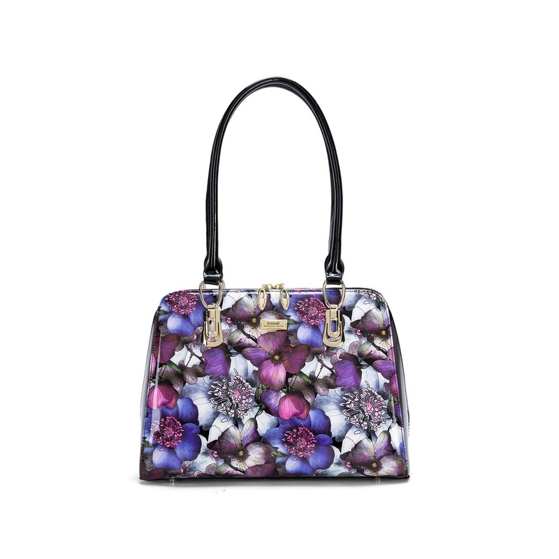 Serenade - SF10-7573 Petula Large Patent leather handbag