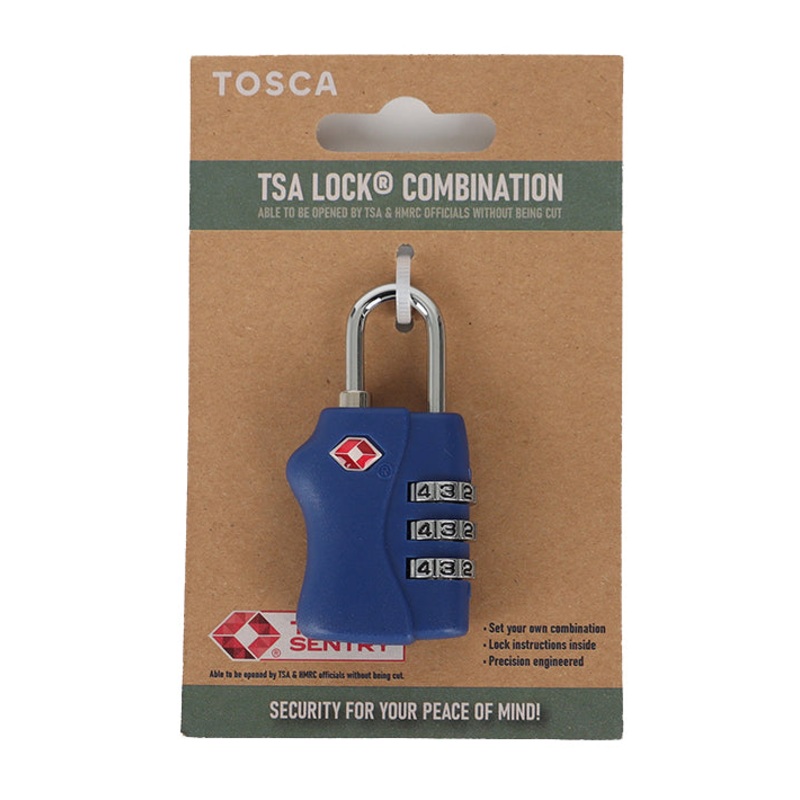 Tosca - TCA005 TSA Combo Lock - Blue