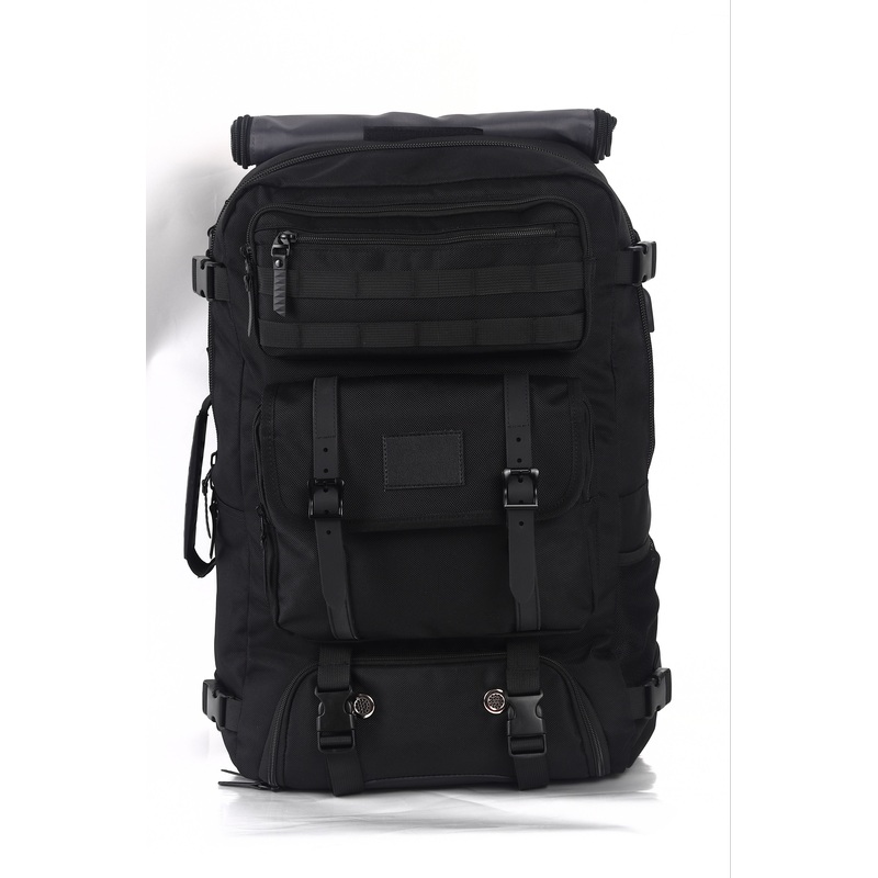 Travelite - TL220812 17.3in XLG multi pocket Laptop backpack w Shoulder strap - Black