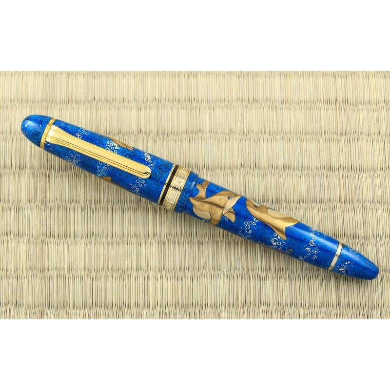 Classic Pens/ Sailor KOP LS9 Dancing Dolphins Fountain Pen - Artist Proof