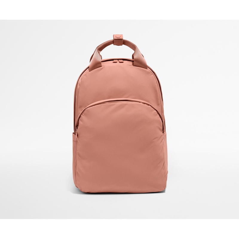 Featherlight Backpack in Clay Pink