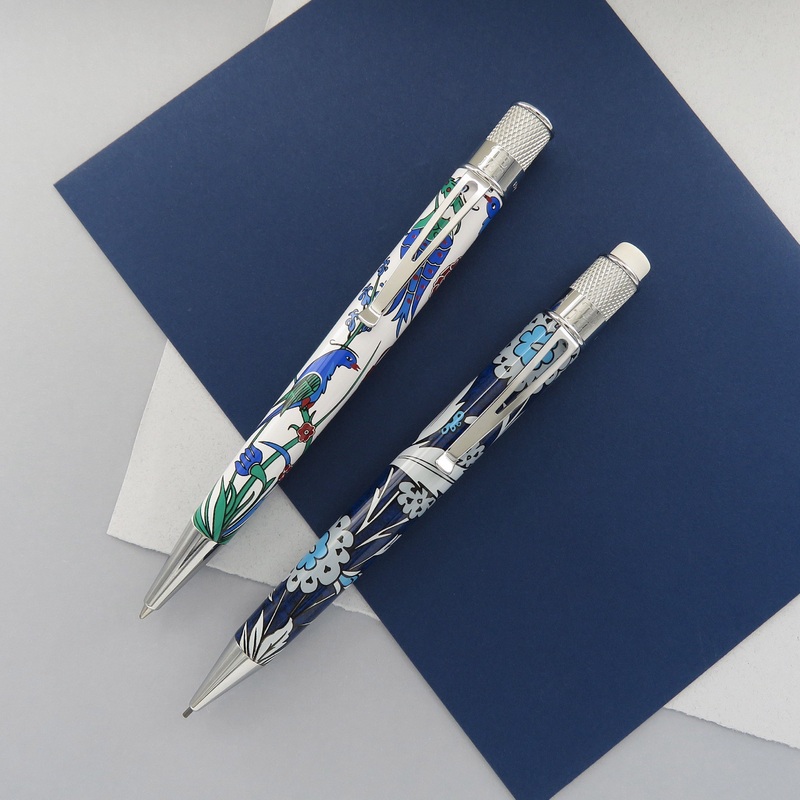 Retro 51 Metropolitan Museum of Art Pen & Pencil Sets (Iznik Garden | Louis C. Tiffany Favrile Parrots & Dogwood )