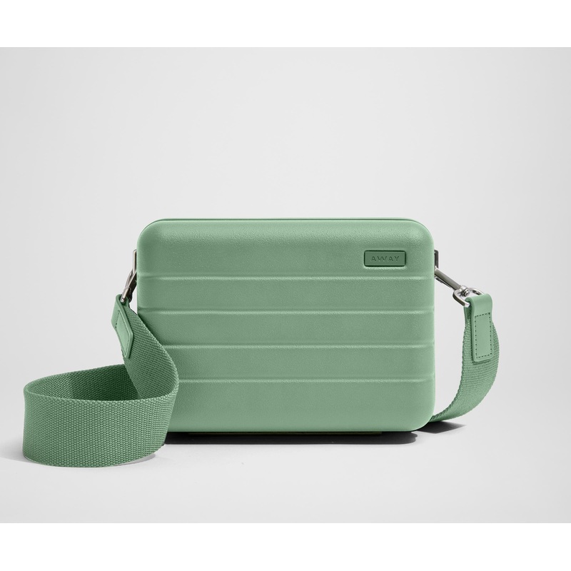 The Mini Crossbody in Sea Green