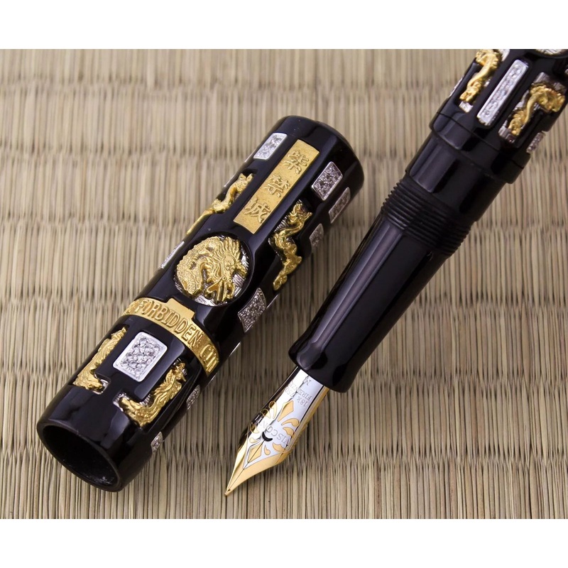 Visconti Forbidden City HRH Ltd. Ed. White & Yellow Gold With Diamonds #04/38