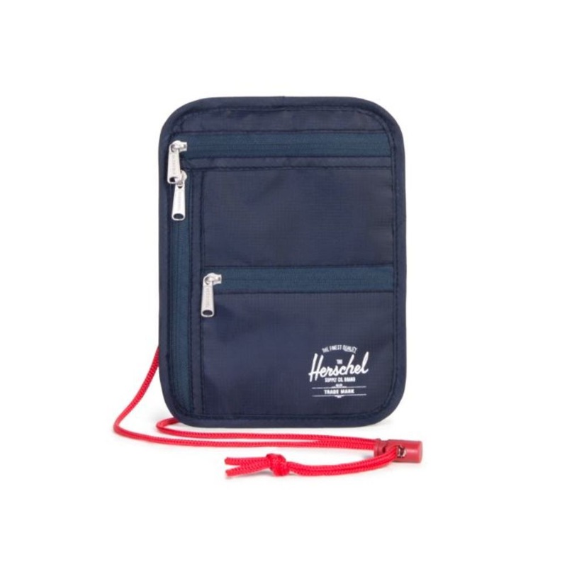 Herschel Supply Co. Money Pouch - Navy/Red