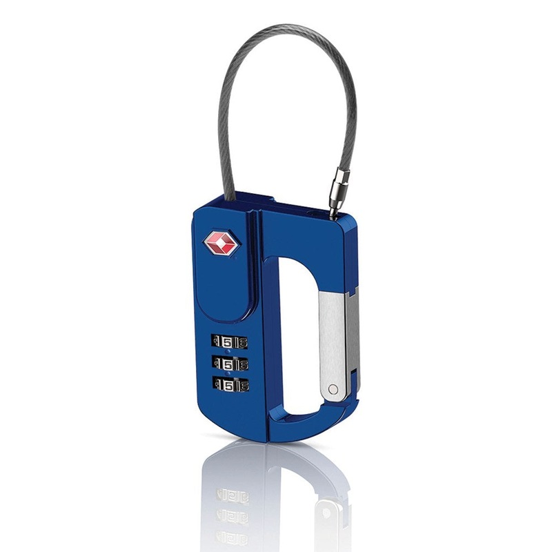 Travel Smart by Conair Combination Carabiner Lock