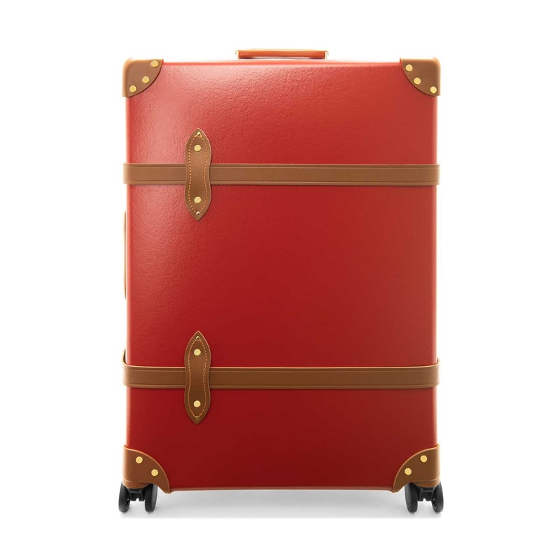 Centenary  Large Check-In - 4 Wheels | Red/Caramel