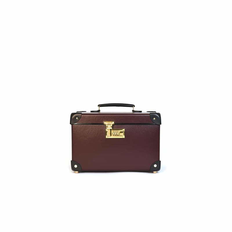 Centenary  Vanity Case | Oxblood/Black