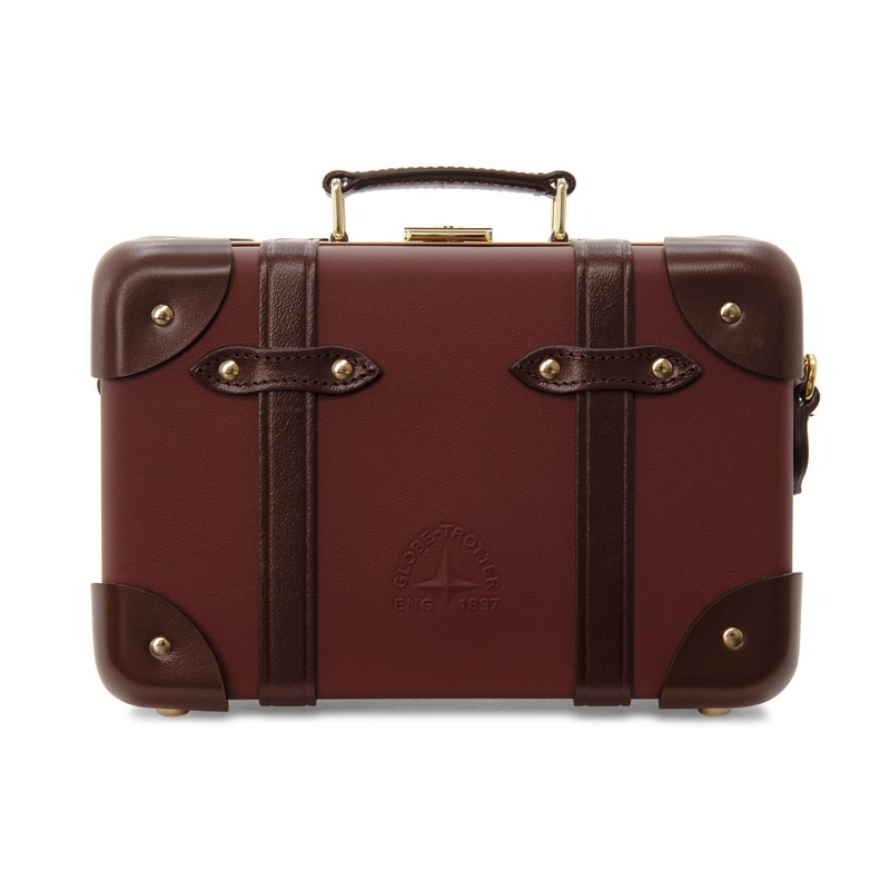Crafted  Micro Case | Sherry Red/Burgundy/Gold