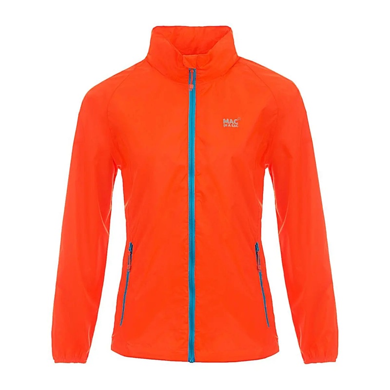 Mac in a Sac 2 Waterproof Packaway Jacket - Small - Neon Orange