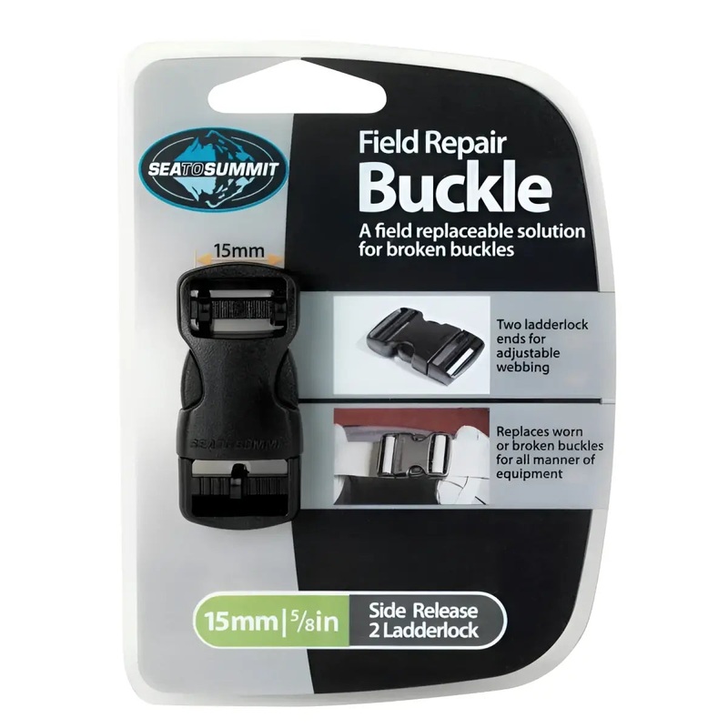 Sea To Summit Field Repair Buckle - 15mm Side Release 2 Ladderlock