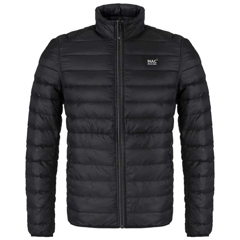 Mac in a Sac Polar - Mens Reversible Down Jacket - XX-Large - Jet Black / Charcoal