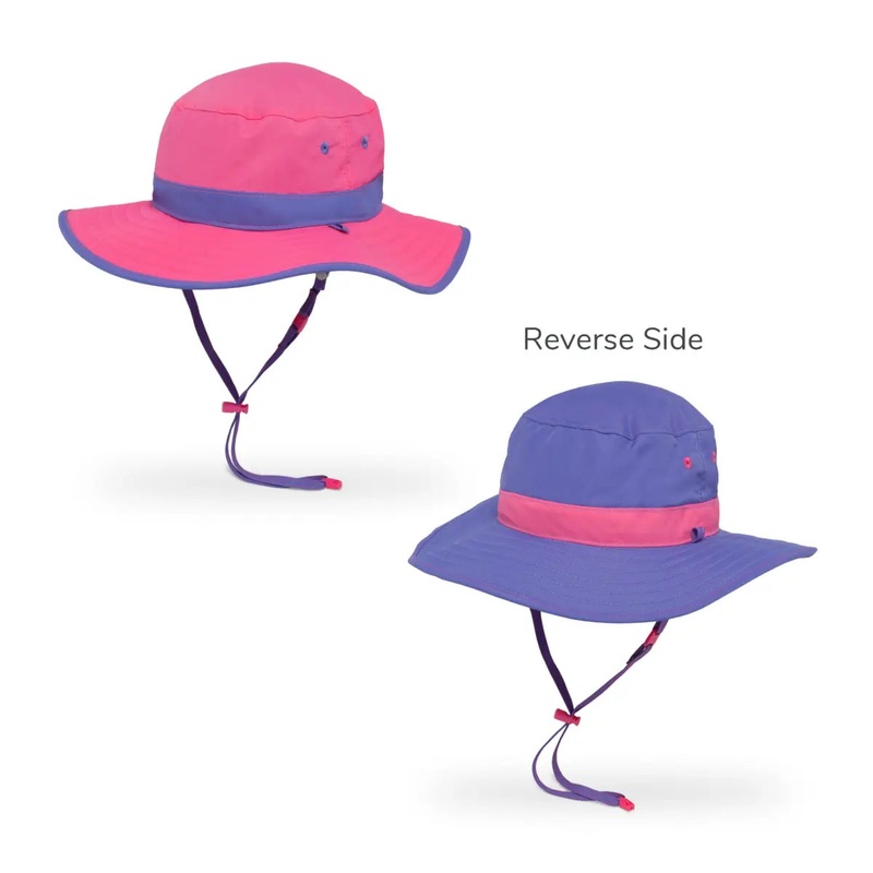Sunday Afternoons Kids Clear Creek Boonie Hat - Hot Pink / Iris (Youth 5 - 12 years)