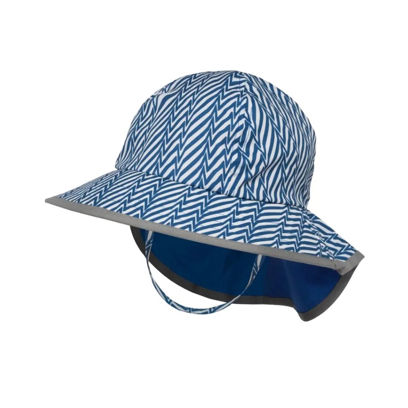Sunday Afternoons Kids' Play Hat - Blue Electric Stripe (Baby 6 - 24 Months)
