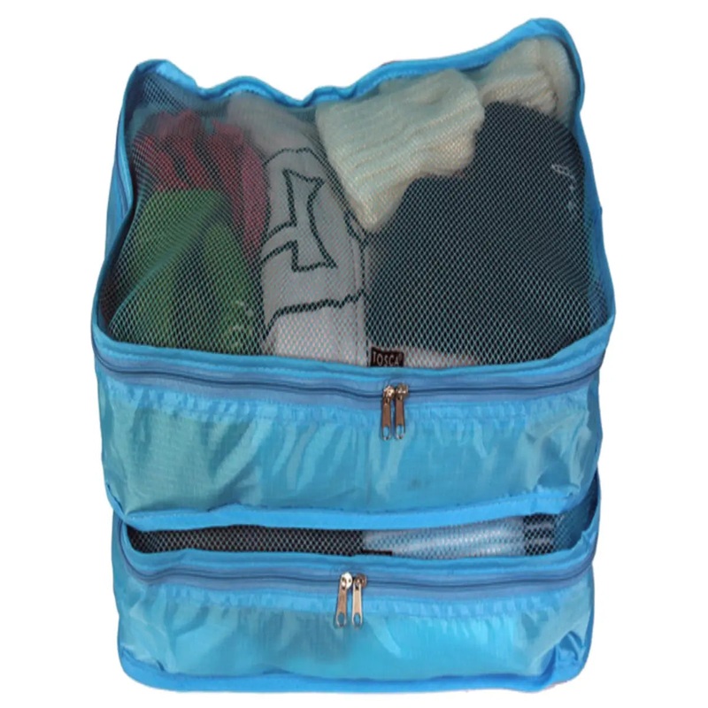 Tosca Set 2 Packing Cubes (Small) - Aqua