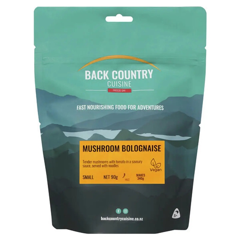Back Country Cuisine Mushroom Bolognaise - Small Serve (Vegan)