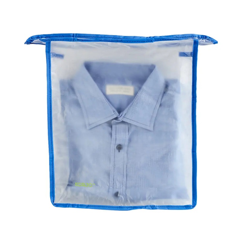 Korjo Zippered Plastic Bags : 2 Piece