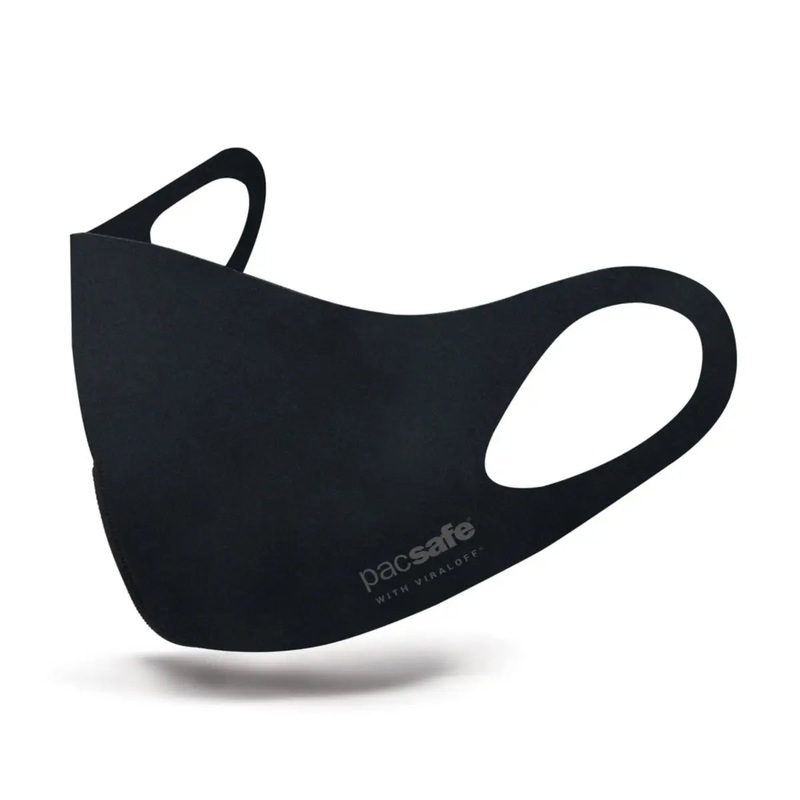Pacsafe Protective and Reusable ViralOff Face Mask (Small) - Black