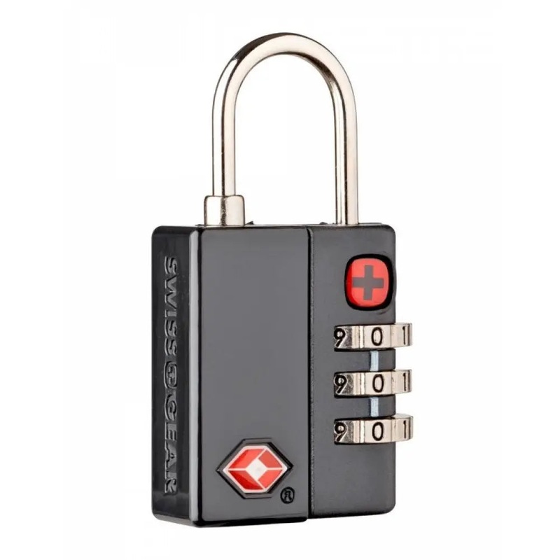 Wenger 3 Dial Lock TSA - Black