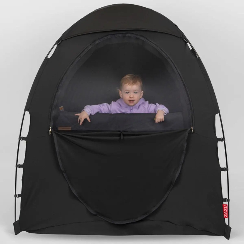 Zazu Rest Nest Baby Privacy Sleep Pod - Black