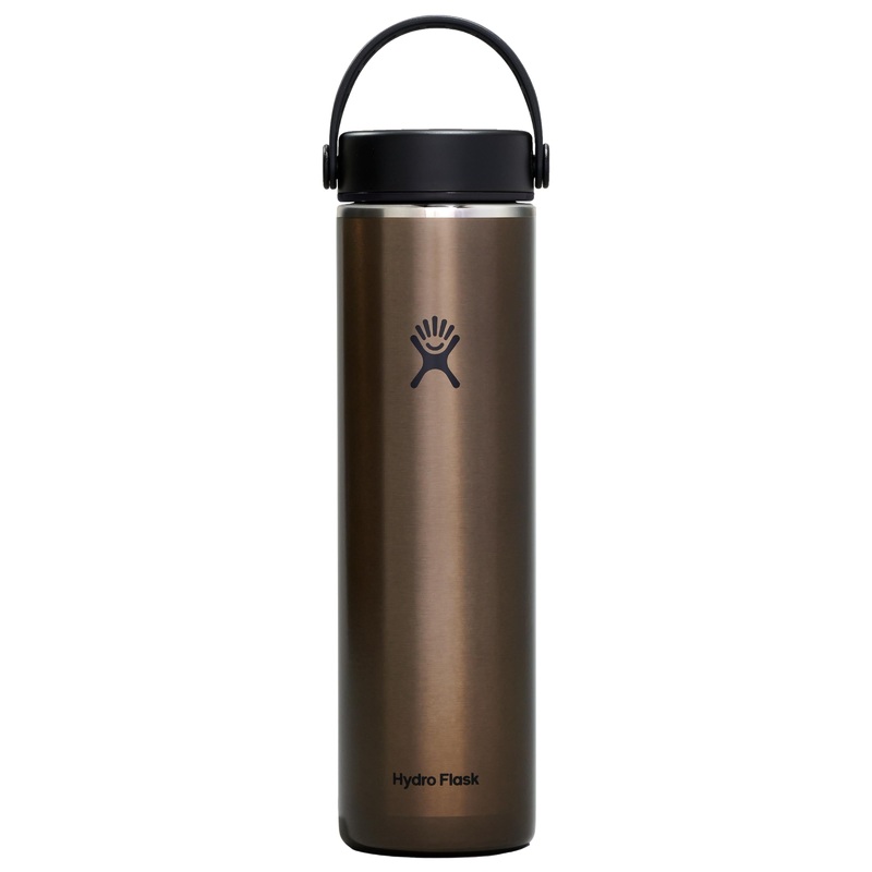 HYDRO FLASK 24 OZ LIGHTWEIGHT WIDE FLEX CAP OBSIDIAN