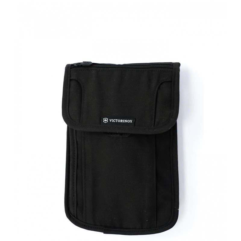 TRAVEL ACCESSORIES 4.0 DELUXE CONCEALED SECURITY POUCH BLACK