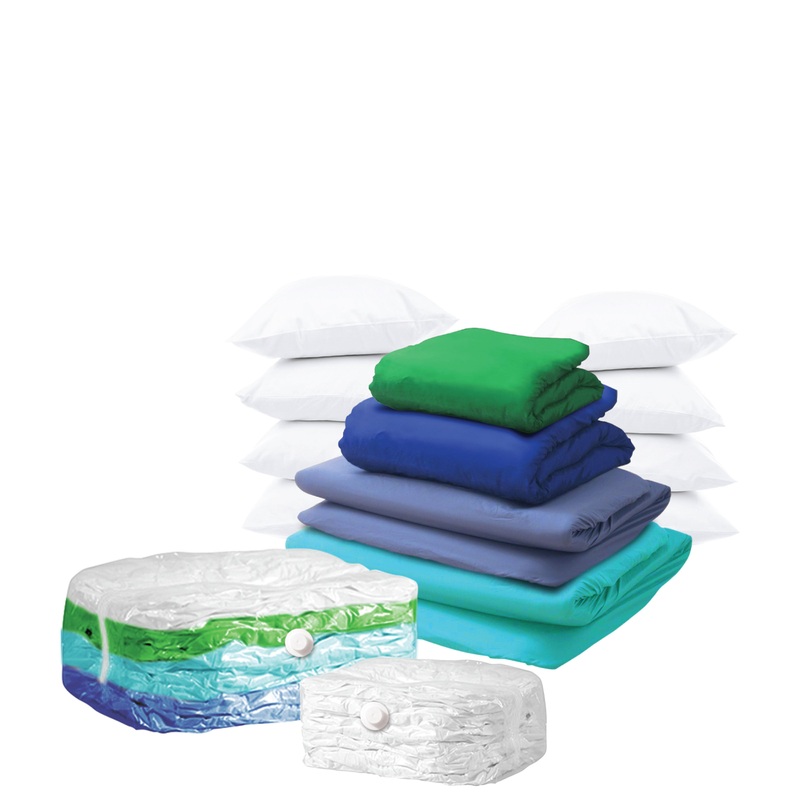 VACUUM STORAGE BAGS - CUBE (2 PCS)