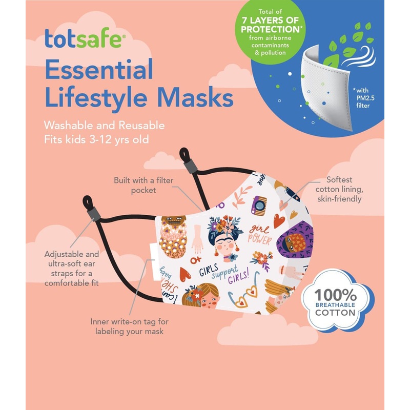 ESSENTIAL LIFESTYLE MASK- RAINBOW