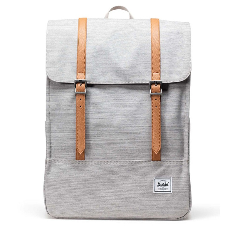 Herschel Survey Light Grey Crosshatch Backpack