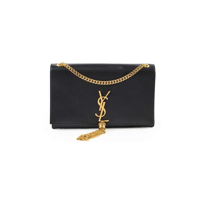 Saint Laurent Kate Tassle Bag Black