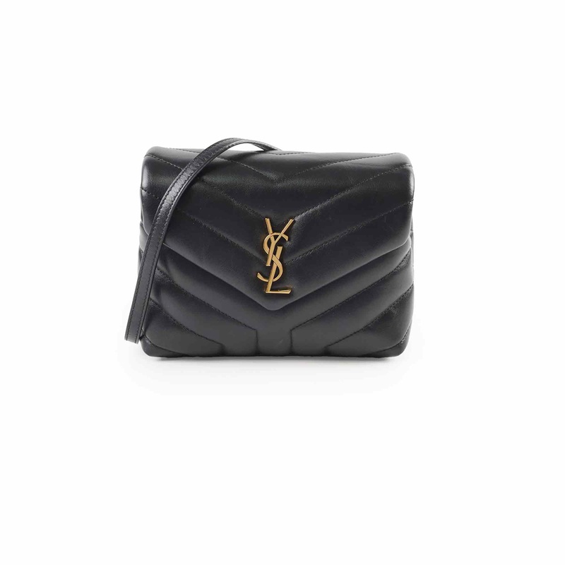 Saint Laurent Tou Loulou Bag Black GHW